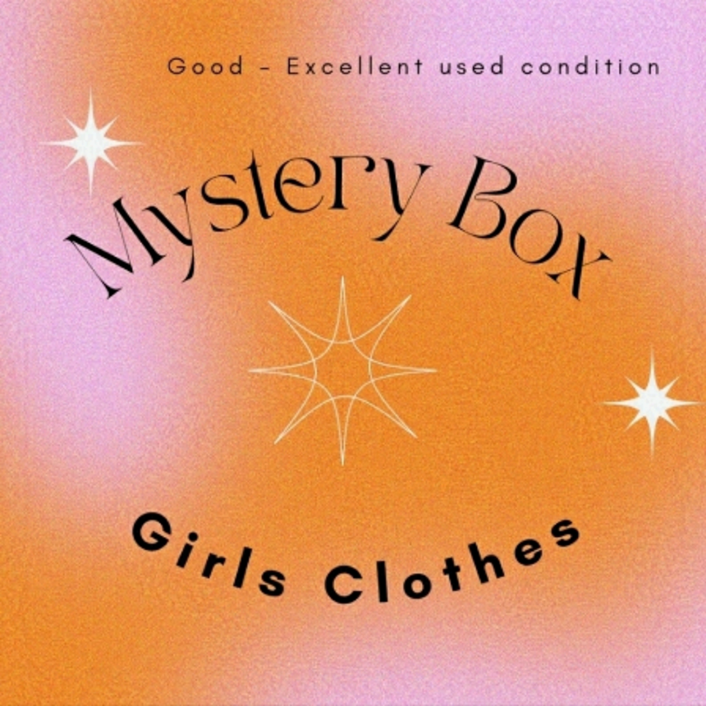 Mystery box of girls clothes
